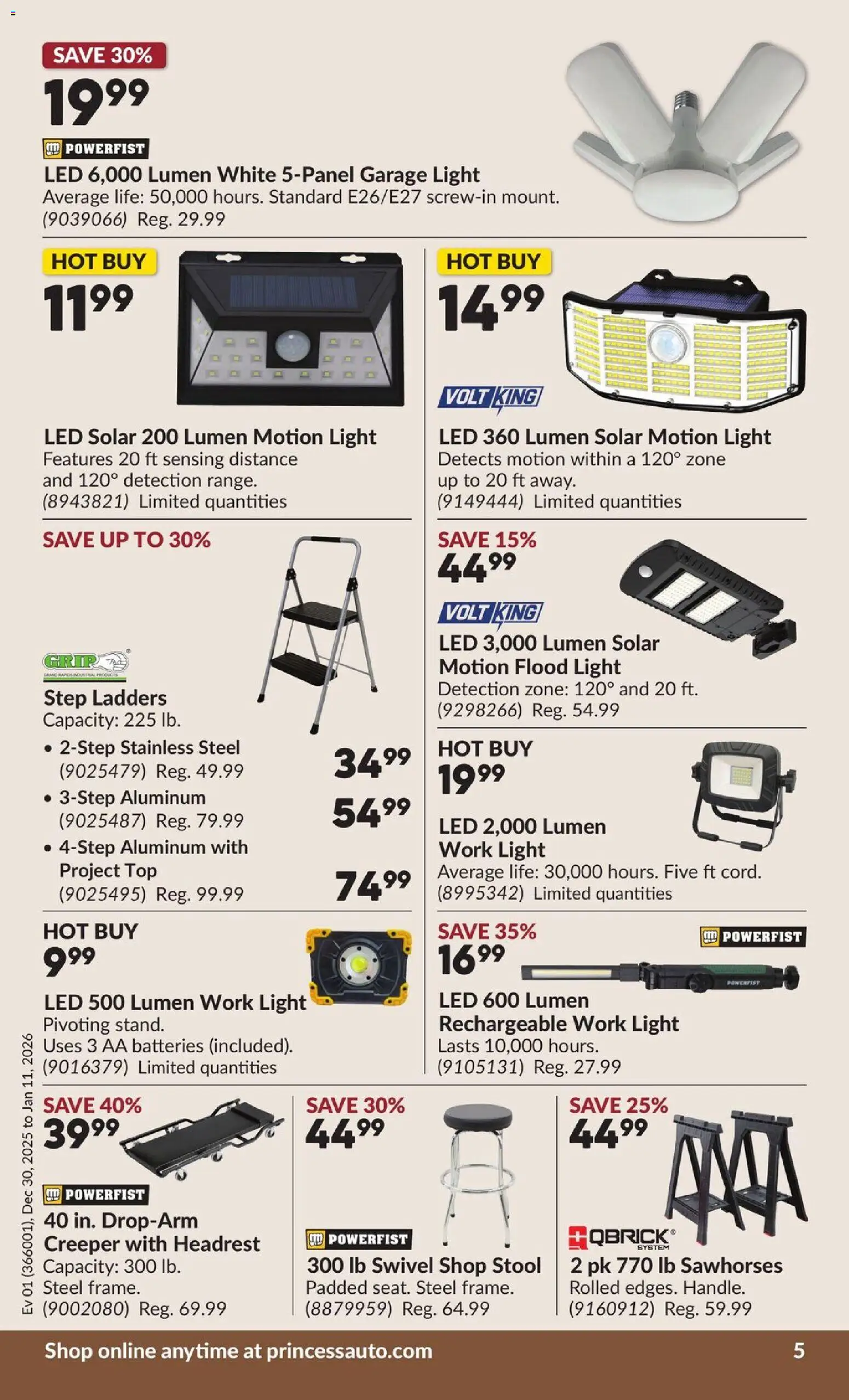 Princess Auto flyer valid from 30.12.2025 | Page: 10
