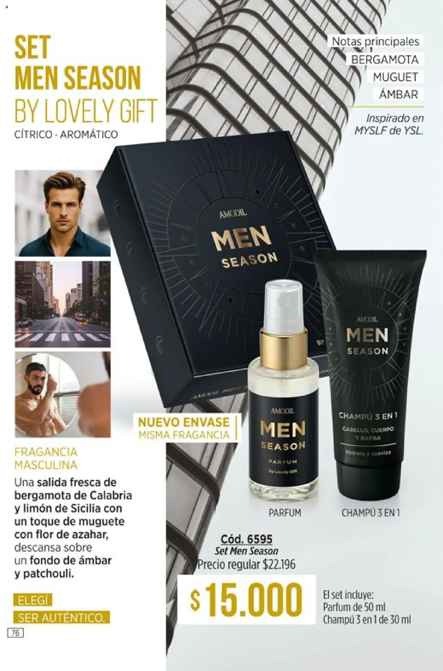 Catálogo Amodil Campaña 5 │ válido desde el 01.03.2026 | Página: 76 | Productos: Sobre, Fragancia, Champú, Limón