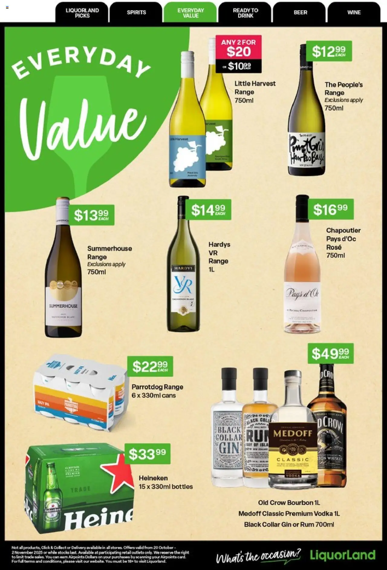 Liquorland catalogue from 20.10.2025 | Page: 10