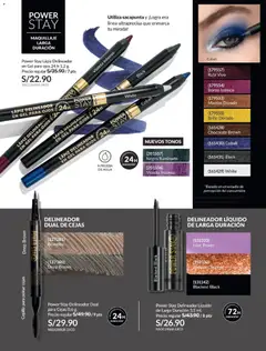 Vista previa de folleto Avon - Ciclo 01 de la Avon válido desde 01.01.2026 | Página: 36 | Productos: Delineador, Chocolate, Maquillaje