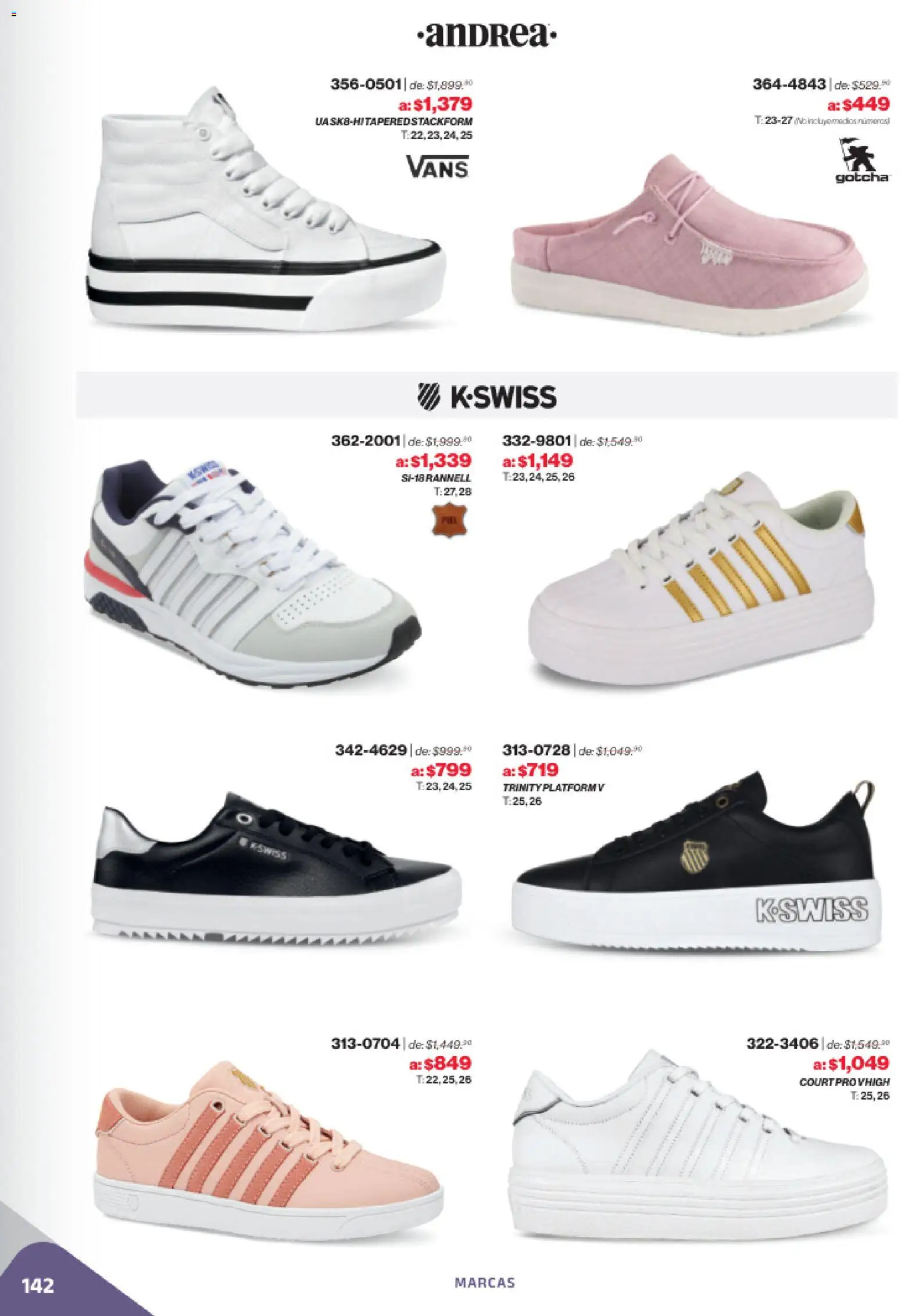 Nuevas ofertas de Andrea válidas en toda la República Mexicana desde el 02.11.2025. ¡Encuentra las mejores ofertas en Andrea catálogo Outlet! | Página: 142