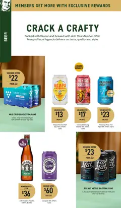 Preview of Dan Murphy's - Member Offers For Spring Sips - valid from 09.10.2025 | Page: 37 | Products: Beer, Hat, Case