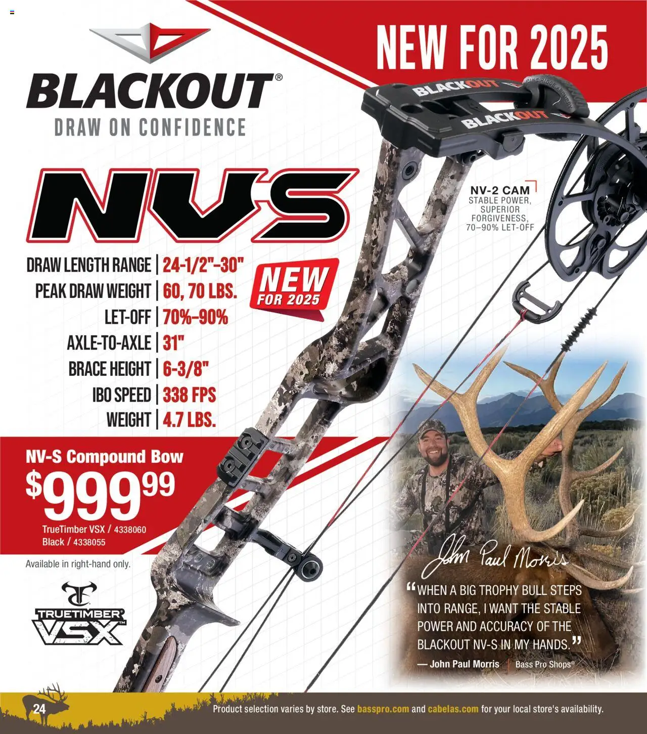 Cabela's Big Game Hunting 25 - valid from 12.06.2025 | Page: 24 | Products: Bow, Weight