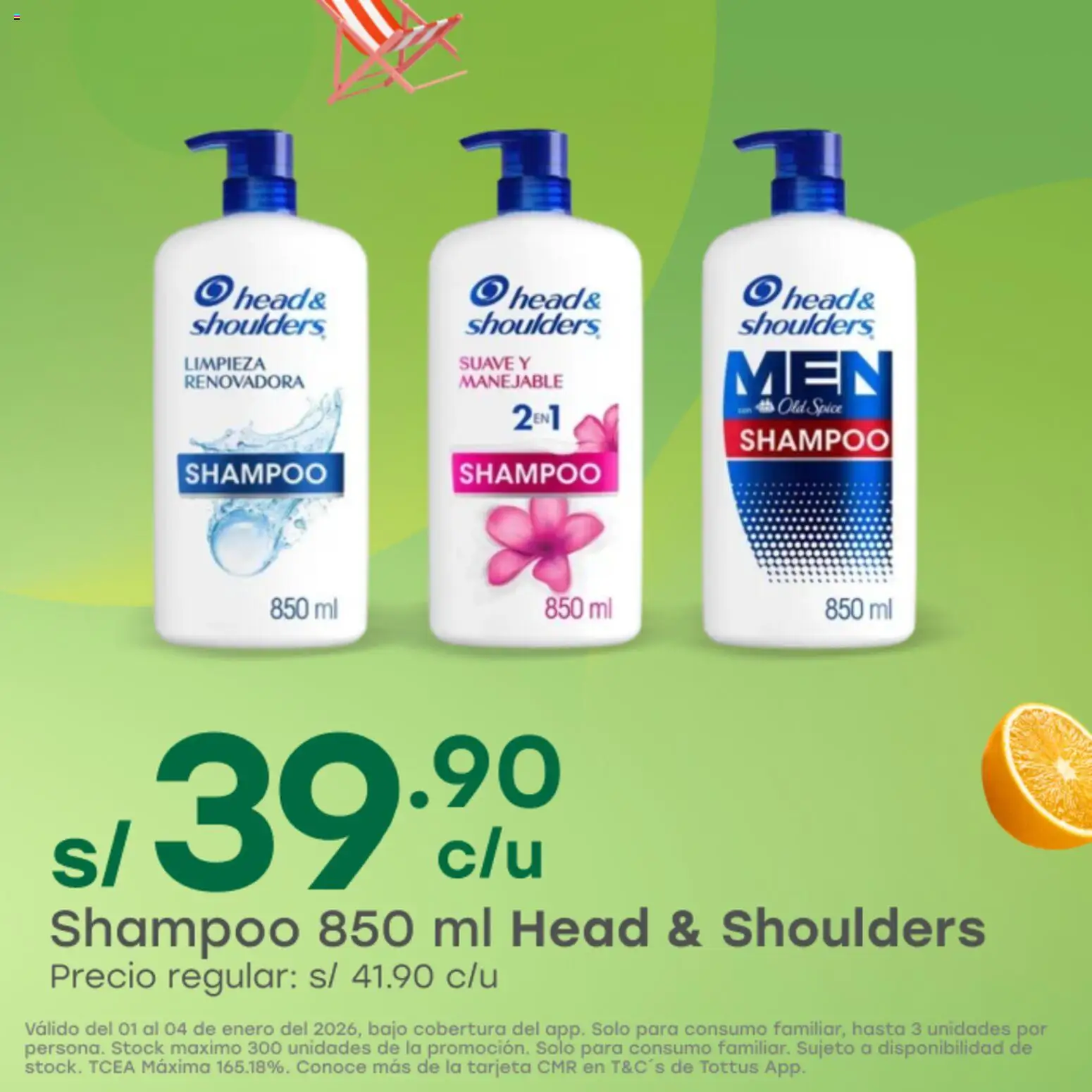 Catálogo Tottus válido desde 01.01.2026 | Página: 6 | Productos: Shampoo