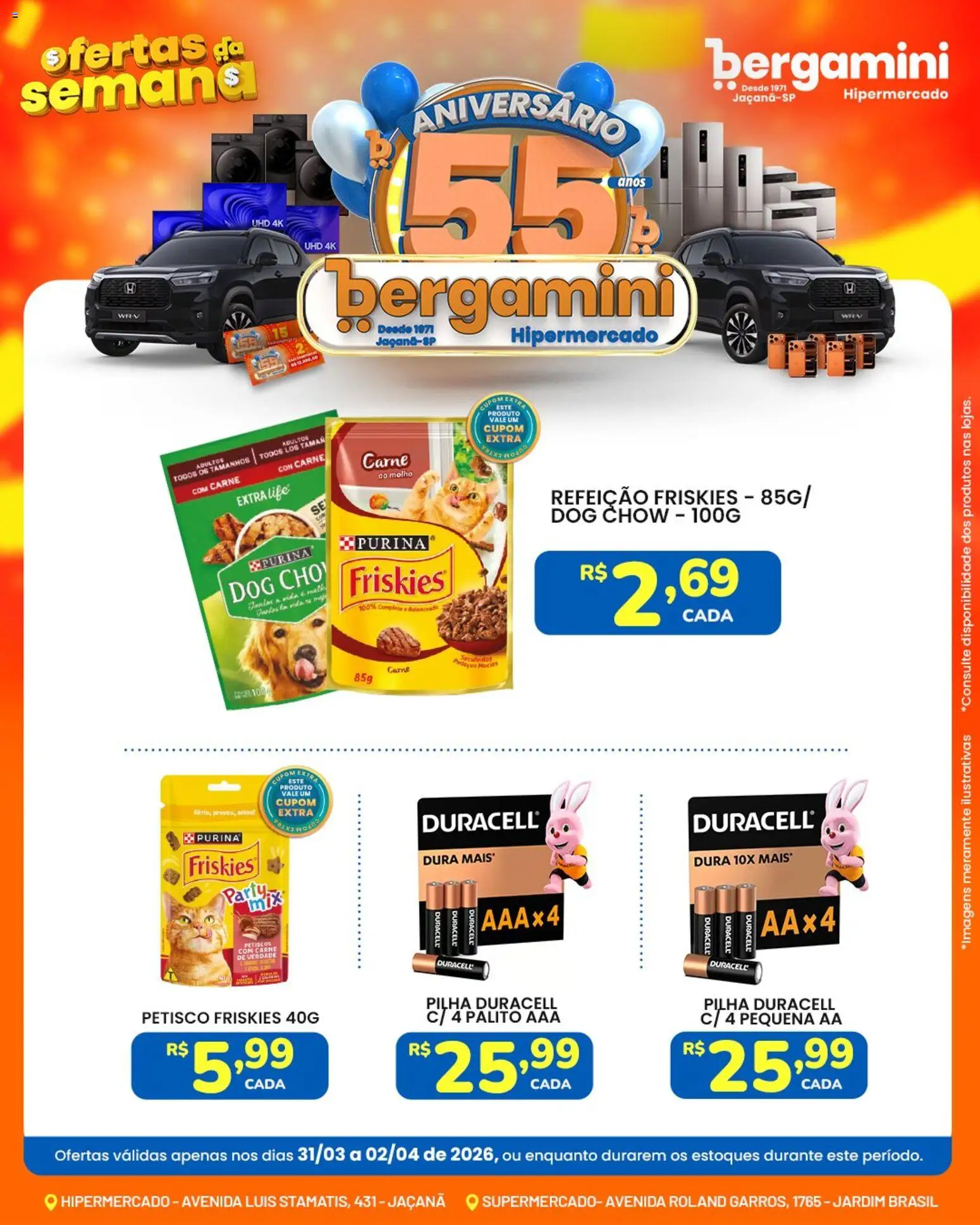 Supermercado Bergamini Folheto - válido de 31.03.2026 | Página: 11 | Produtos: Carne