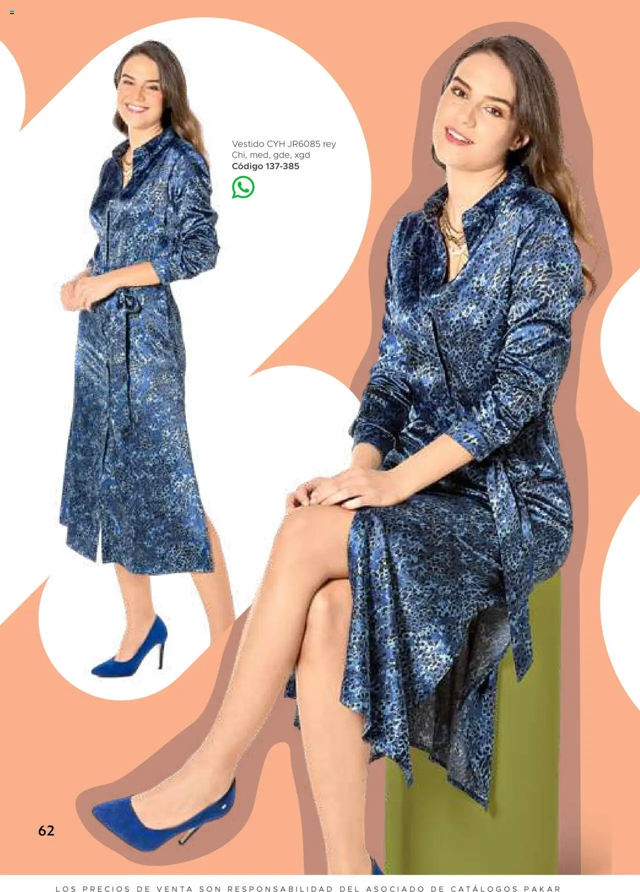 Nuevas ofertas de SC Pakar válidas en toda la República Mexicana desde el 24.07.2025. ¡Encuentra las mejores ofertas en SC Pakar Catálogo Ropa y Accesorios! | Página: 62 | Productos: Vestido