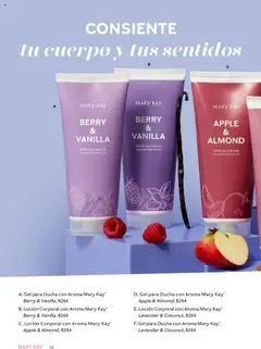Nuevas ofertas de Mary Kay válidas en toda la República Mexicana desde el 01.09.2025. ¡Encuentra las mejores ofertas en Loción Corporal con Aroma Mary Kay Berry & Vanilla, Berry & Vanilla Scented Body Lotion! | Página: 72