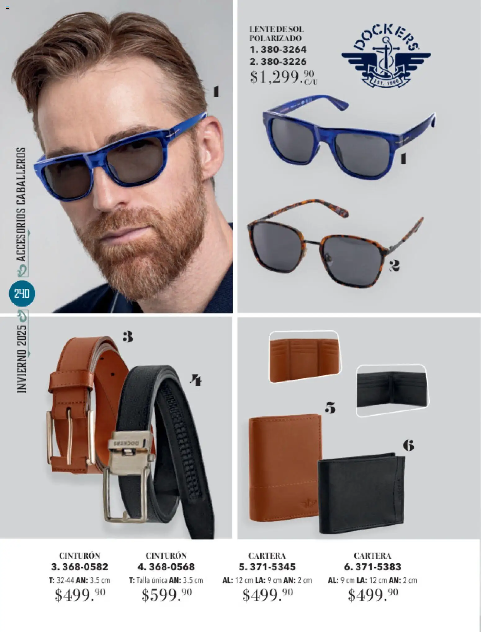 Nuevas ofertas de Andrea válidas en toda la República Mexicana desde el 26.11.2025. ¡Encuentra las mejores ofertas en Andrea catálogo Invierno! | Página: 240 | Productos: Cinturón