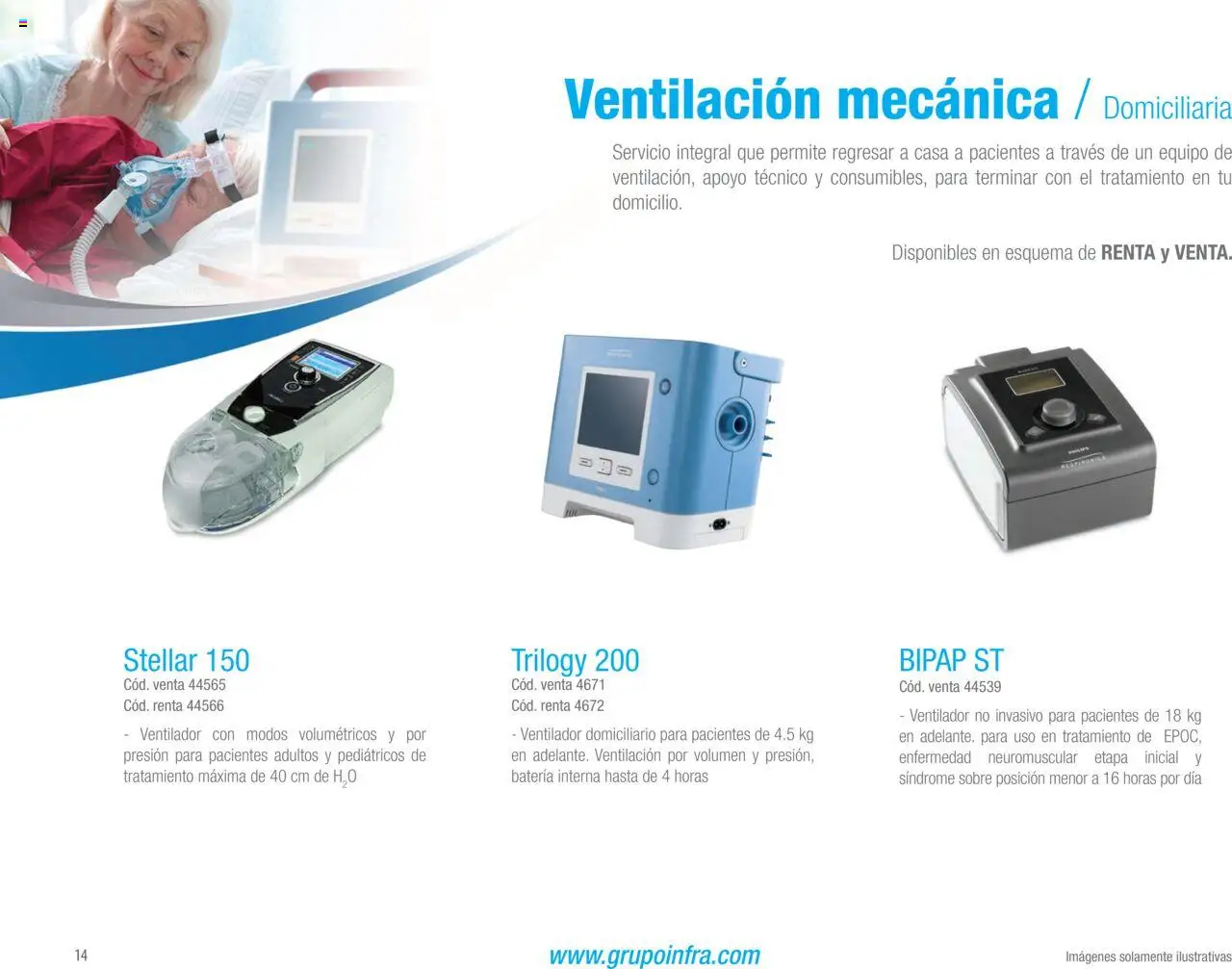 Nuevas ofertas de Infra válidas en toda la República Mexicana desde el 08.04.2025. ¡Encuentra las mejores ofertas en Infra catálogo Medical! | Página: 16 | Productos: Ventilador, Batería, Sobre