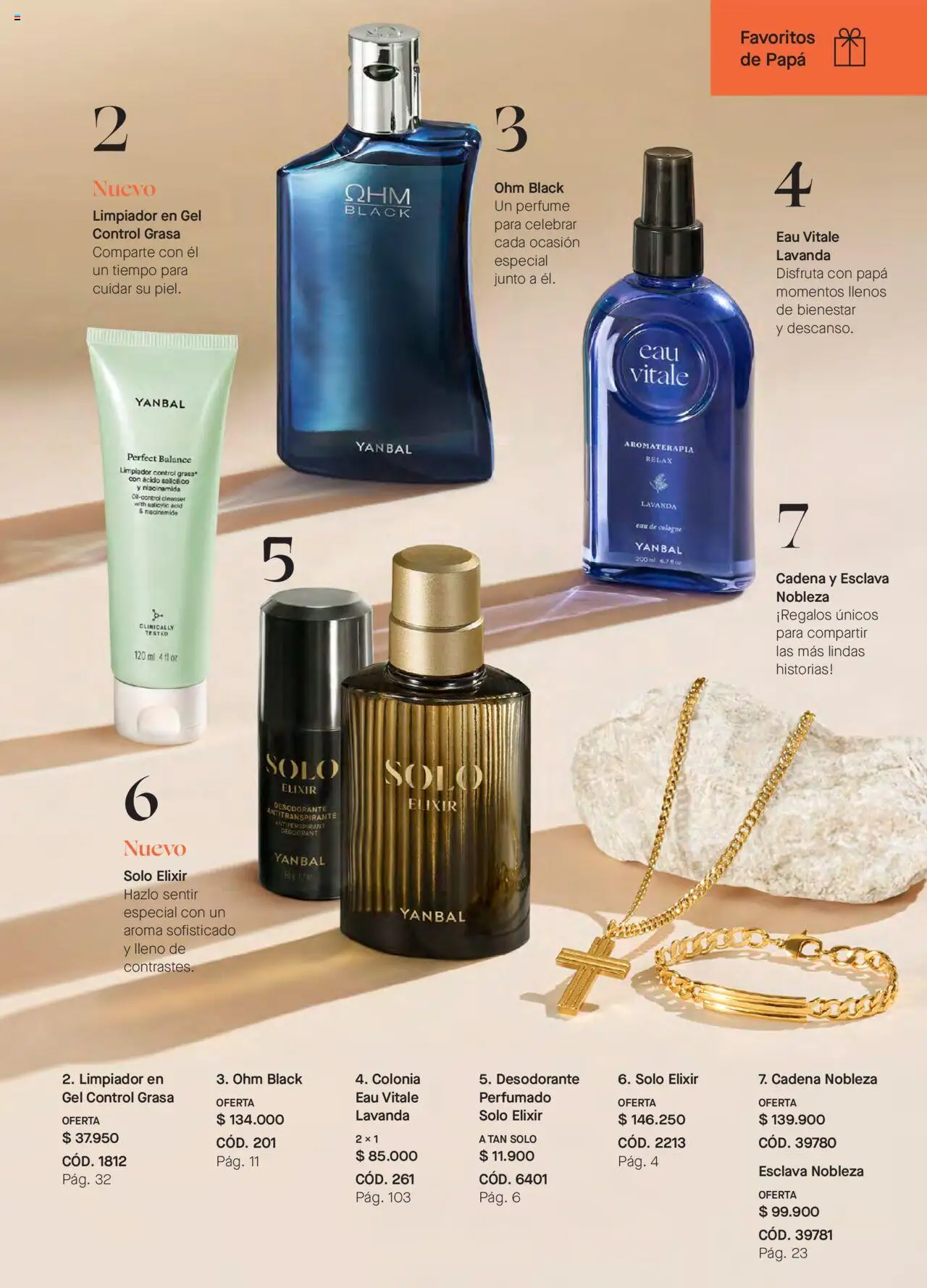 Yanbal revista - valida desde el 24.05.2025 | Página: 3 | Productos: Cadena, Limpiador, Perfume, Papa