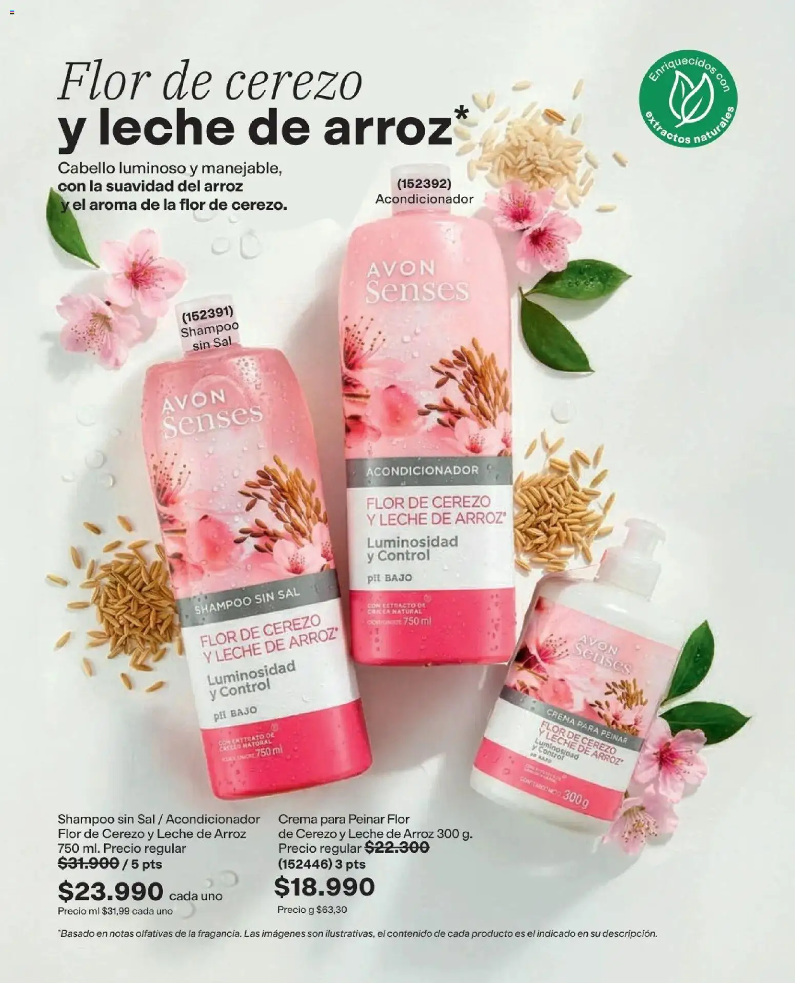 Avon revista - valida desde el 01.05.2026 | Página: 191 | Productos: Arroz, Crema, Shampoo, Leche