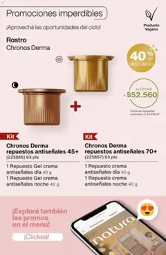 Vista previa Catálogo Natura Ciclo 16/2025 válido desde el 01.11.2025 | Página: 44 | Productos: Crema