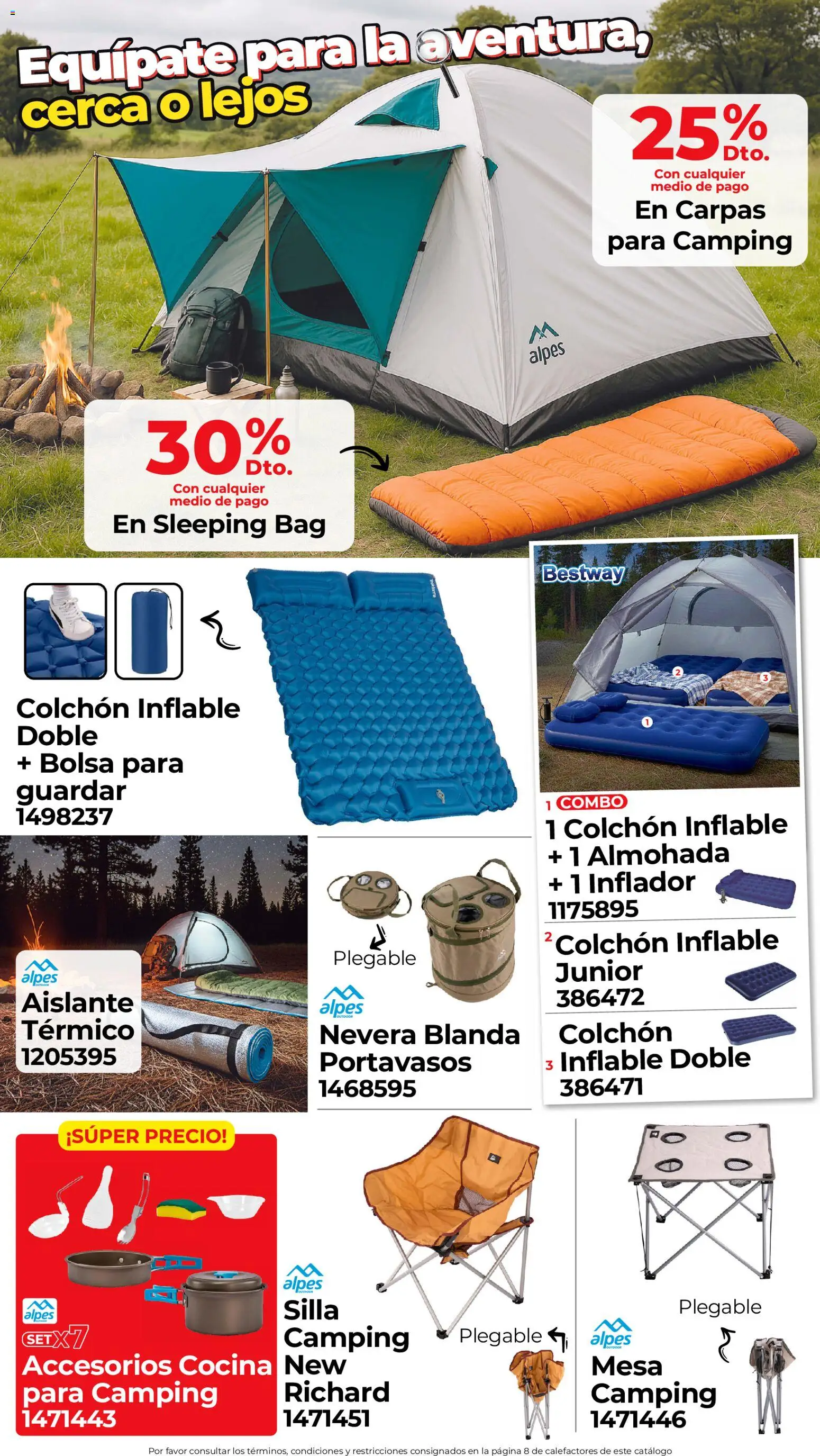 Easy revista - valida desde el 02.12.2025 | Página: 11 | Productos: Inflador, Almohada, Mesa, Colchón inflable