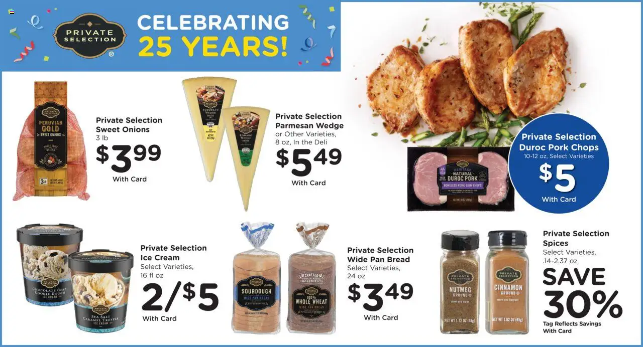 Fred Meyer Weekly Ad - valid from 15.10.2025 | Page: 7 | Products: Pen, Chocolate, Spices, Chocolate Chip