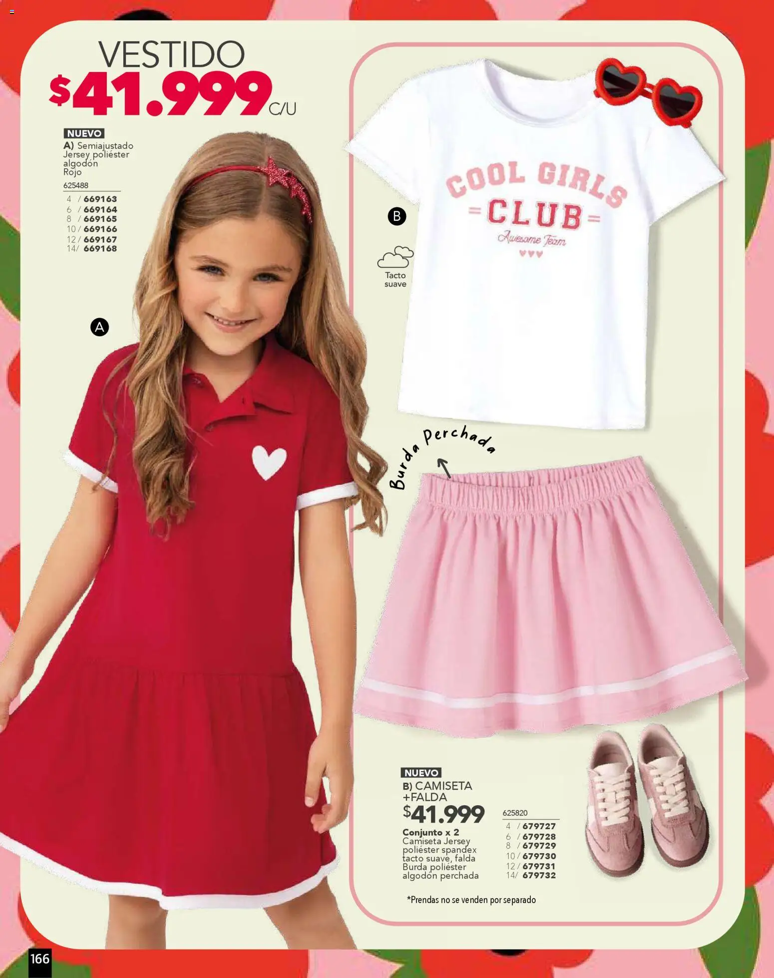 Pacifika revista - valida desde el 01.11.2025 | Página: 166 | Productos: Falda, Camiseta, Vestido, Conjunto