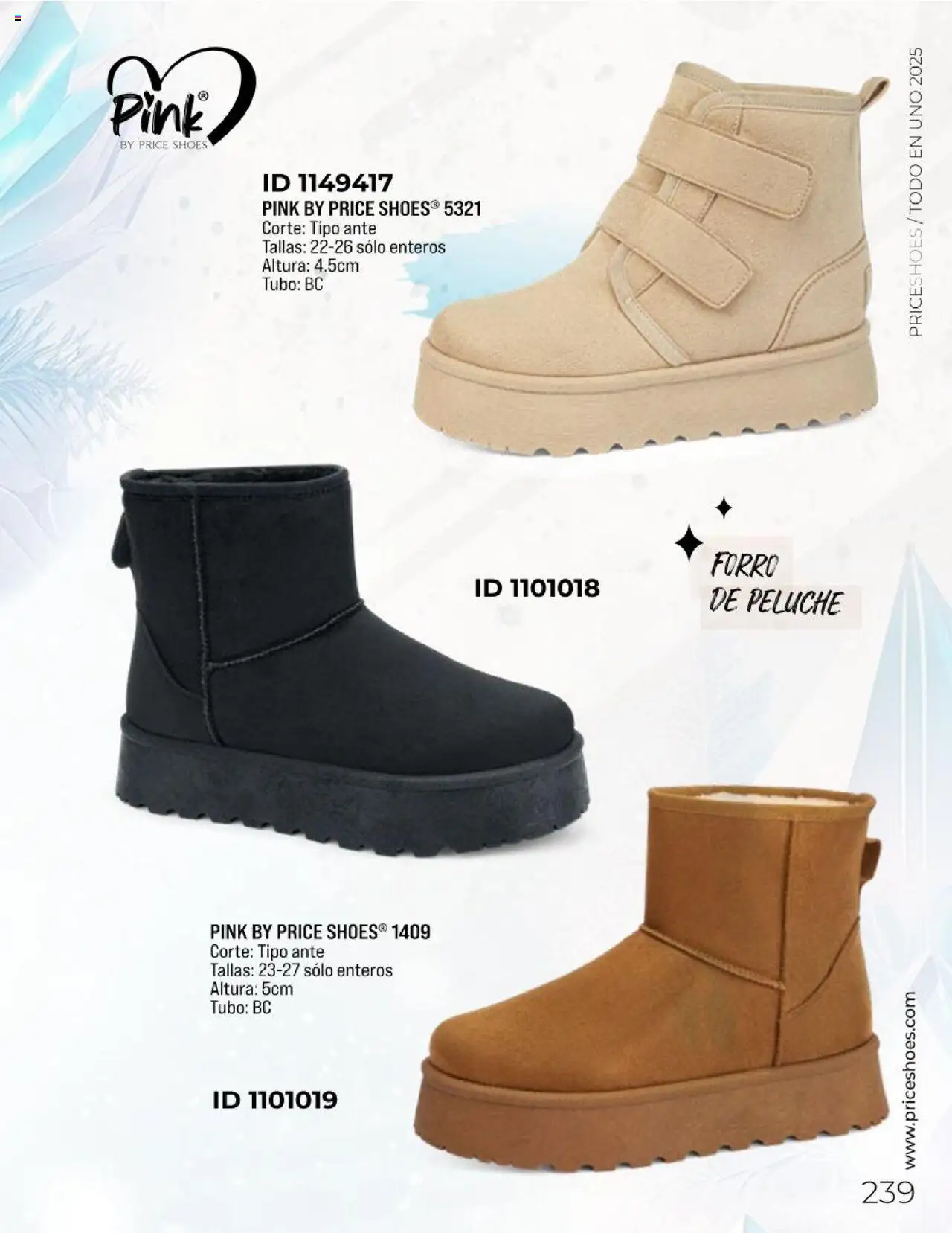 Nuevas ofertas de Price Shoes válidas en toda la República Mexicana desde el 05.05.2025. ¡Encuentra las mejores ofertas en Price Shoes catálogo Todo En 1 2025! | Página: 237