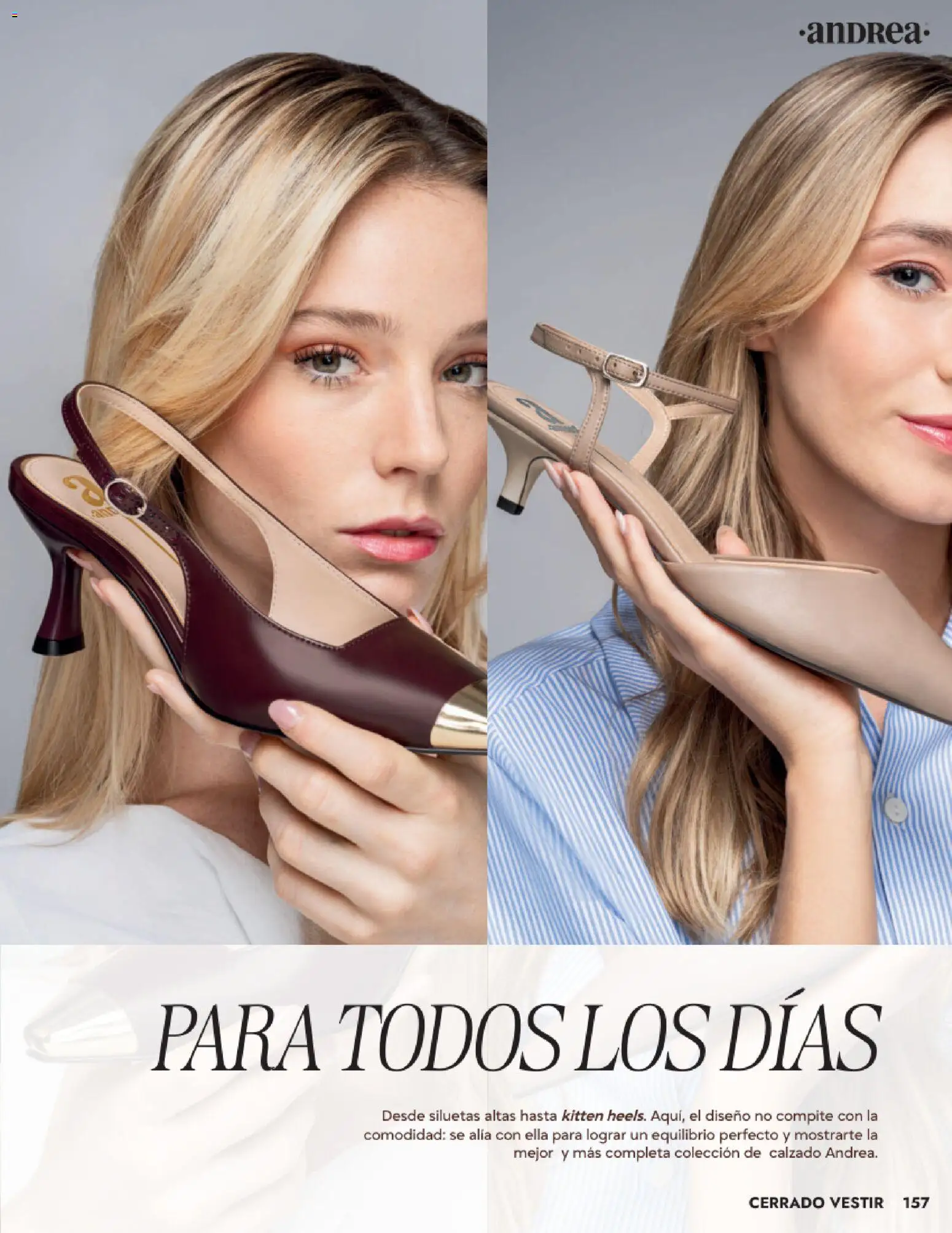 Nuevas ofertas de Andrea válidas en toda la República Mexicana desde el 24.08.2025. ¡Encuentra las mejores ofertas en Andrea - Catálogo Calzado Dama! | Página: 157