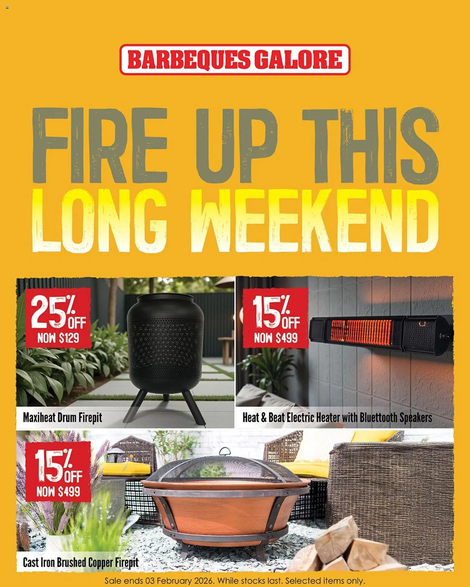 Barbeques Galore catalogue - valid from 23.01.2026 | Page: 10 | Products: Heater, Iron