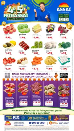 Encarte Assaí Atacadista - GO - Pré-Visualização do folheto da loja Assaí Atacadista, válido de 22.10.2025