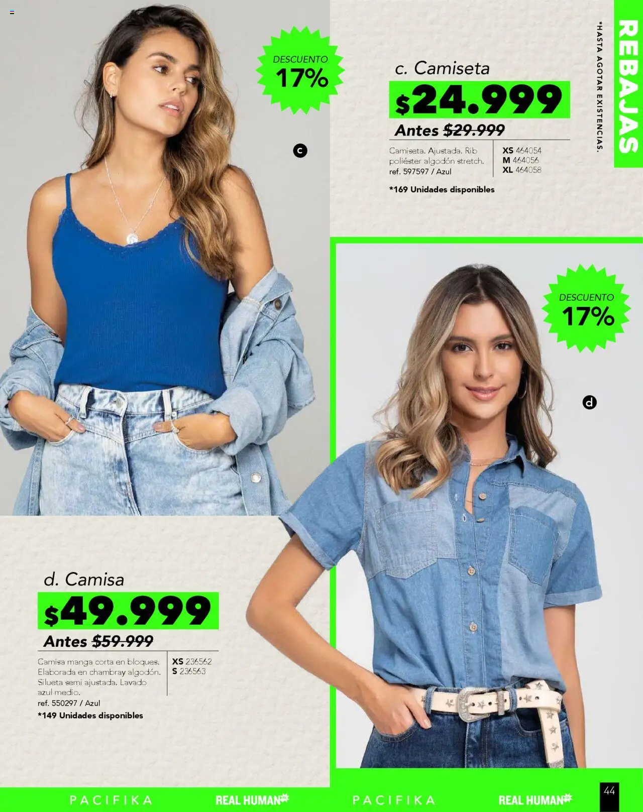 Pacifika revista - valida desde el 01.09.2025 | Página: 241 | Productos: Algodón, Camiseta, Camisa