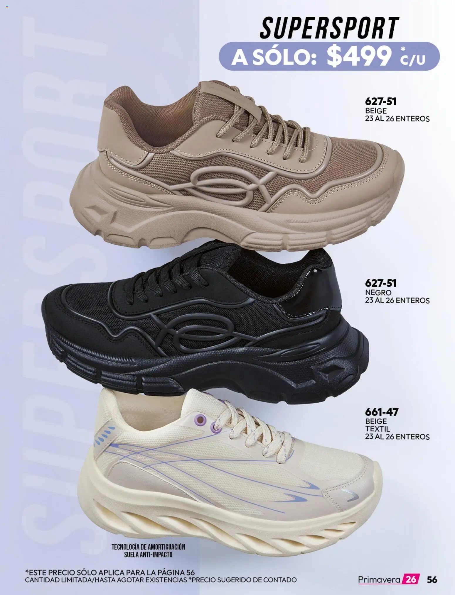 Nuevas ofertas de Cklass válidas en toda la República Mexicana desde el 02.01.2026. ¡Encuentra las mejores ofertas en Cklass catálogo Sportbrands! | Página: 69