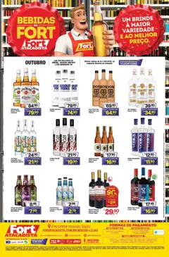Fort Atacadista - Ofertas Bebidas - Pré-Visualização do folheto da loja Fort Atacadista, válido de 03.10.2025