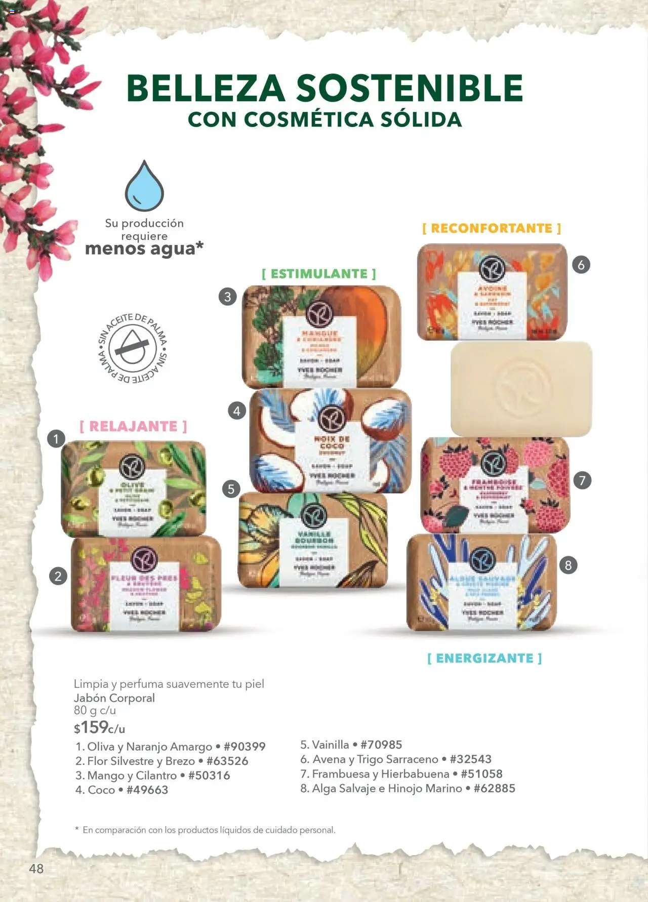 Nuevas ofertas de Yves Rocher válidas en toda la República Mexicana desde el 18.09.2025. ¡Encuentra las mejores ofertas en Yves Rocher - Campaña 13 2025! | Página: 48 | Productos: Avena, Hinojo, Mango, Jabón