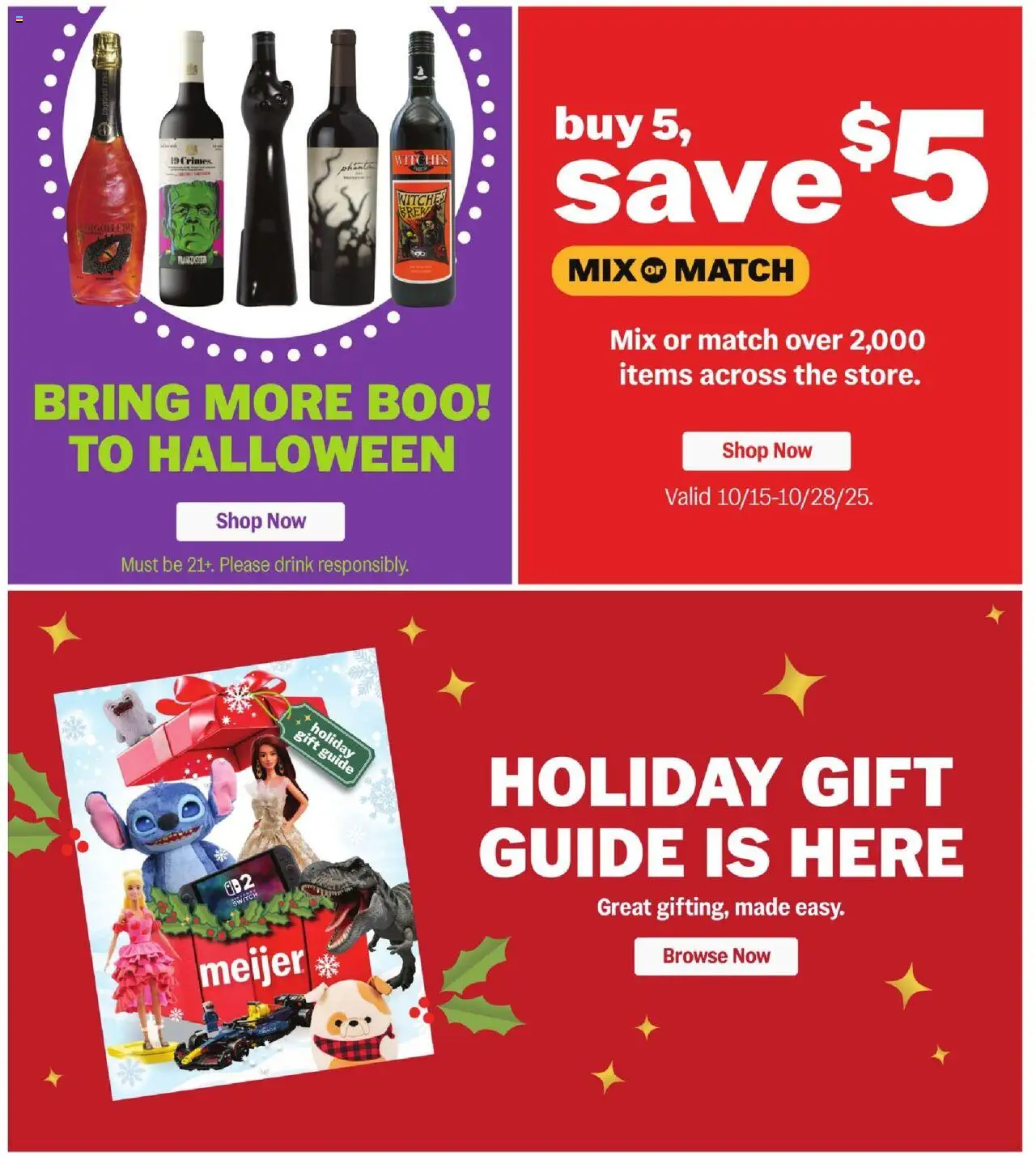 Meijer Weekly Ad - MI - valid from 15.10.2025 | Page: 46 | Products: Switch