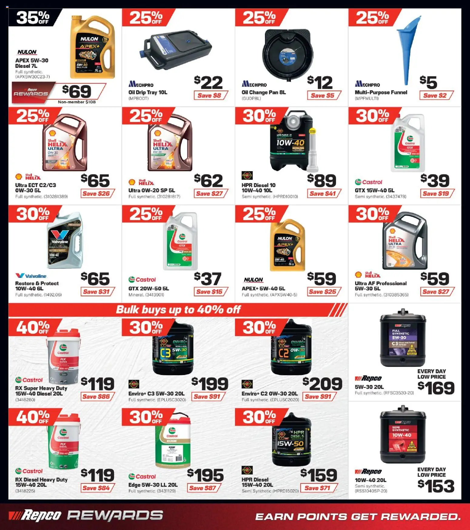 Repco catalogue - valid from 19.03.2026 | Page: 12 | Products: Oil, Multipurpose
