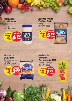 Dia Folheto - válido de 18.09.2025 | Página: 4 | Produtos: Ovos, Massa, Batata, Maionese