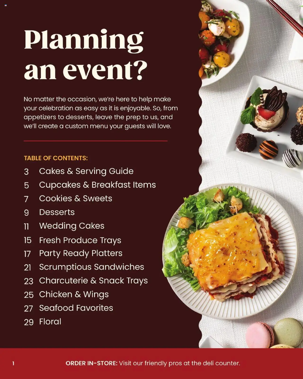 Acme Entertaining Guide - valid from 03.10.2025 | Page: 2 | Products: Table, Cookies, Seafood