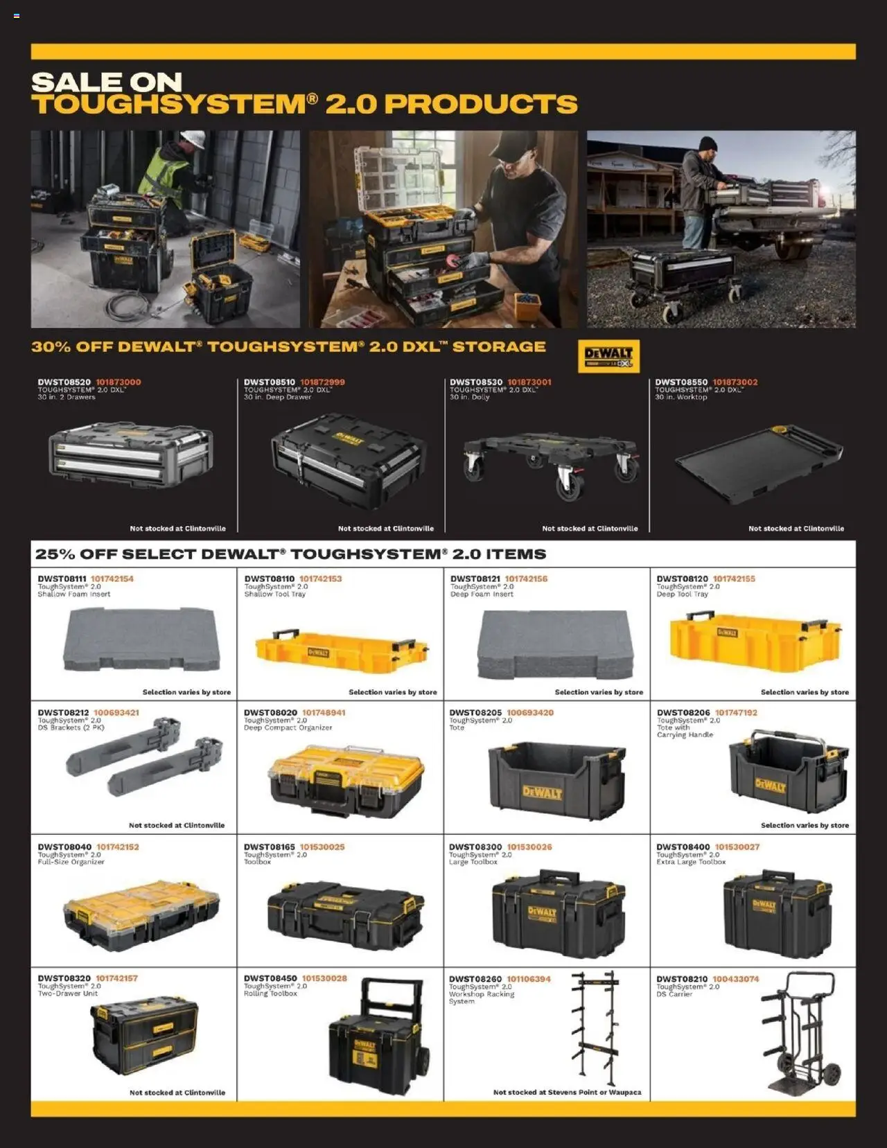 Mills Fleet Farm DeWalt Deal Days - valid from 07.08.2025 | Page: 3
