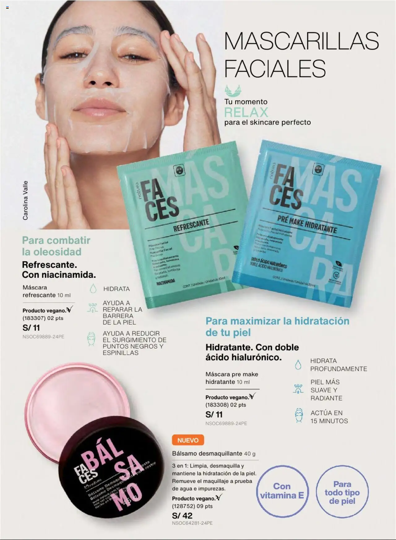 Catálogo Natura válido desde 01.07.2025 | Página: 105 | Productos: Máscara, Maquillaje