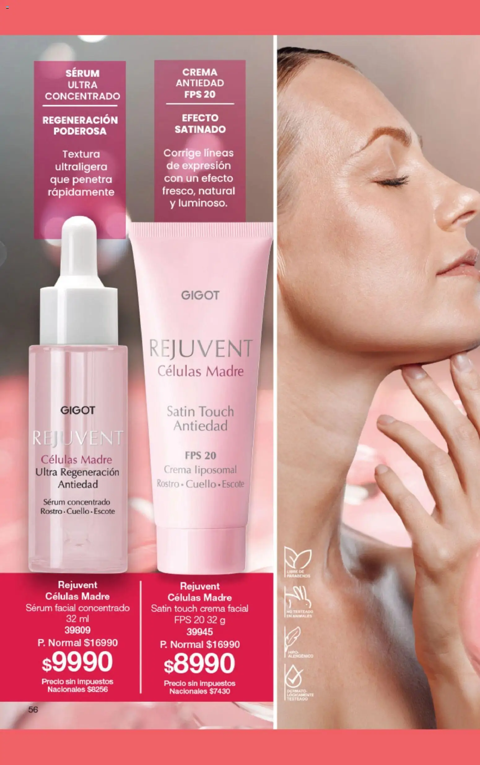 Gigot catálogo 02 │ válido desde el 01.02.2026 | Página: 68 | Productos: Serum, Crema