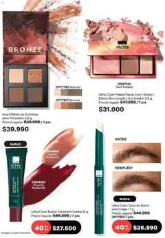 Avon catálogo - Ciclo 6 -  Vista previa de la revista de la tienda Avon valido desde el 01.05.2026 | Página: 55 | Productos: Crema, Iluminador, Rubor, Cera