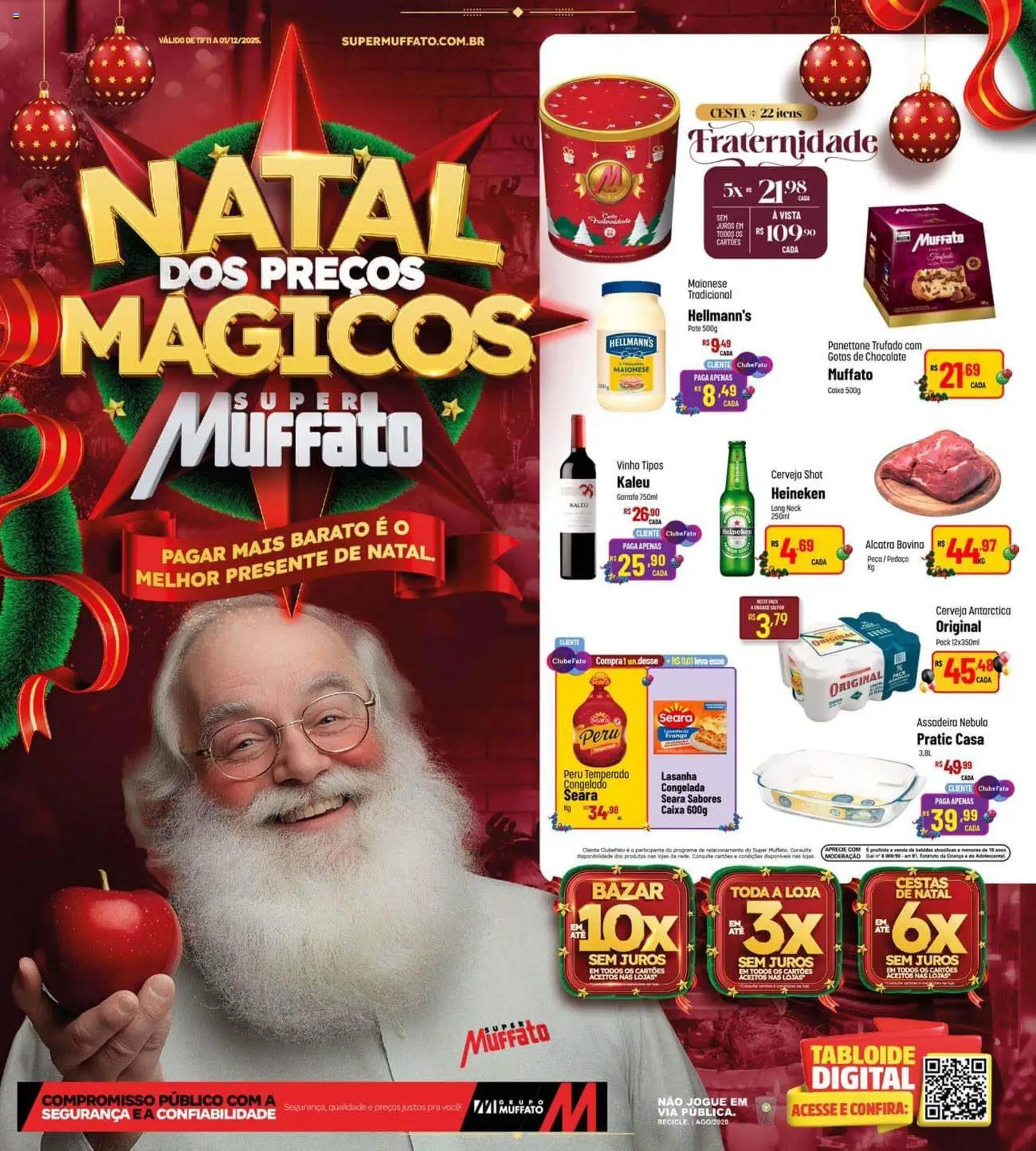 Super Muffato Folheto - válido de 17.11.2025 | Página: 1 | Produtos: Cará, Alcatra, Cesta, Cerveja