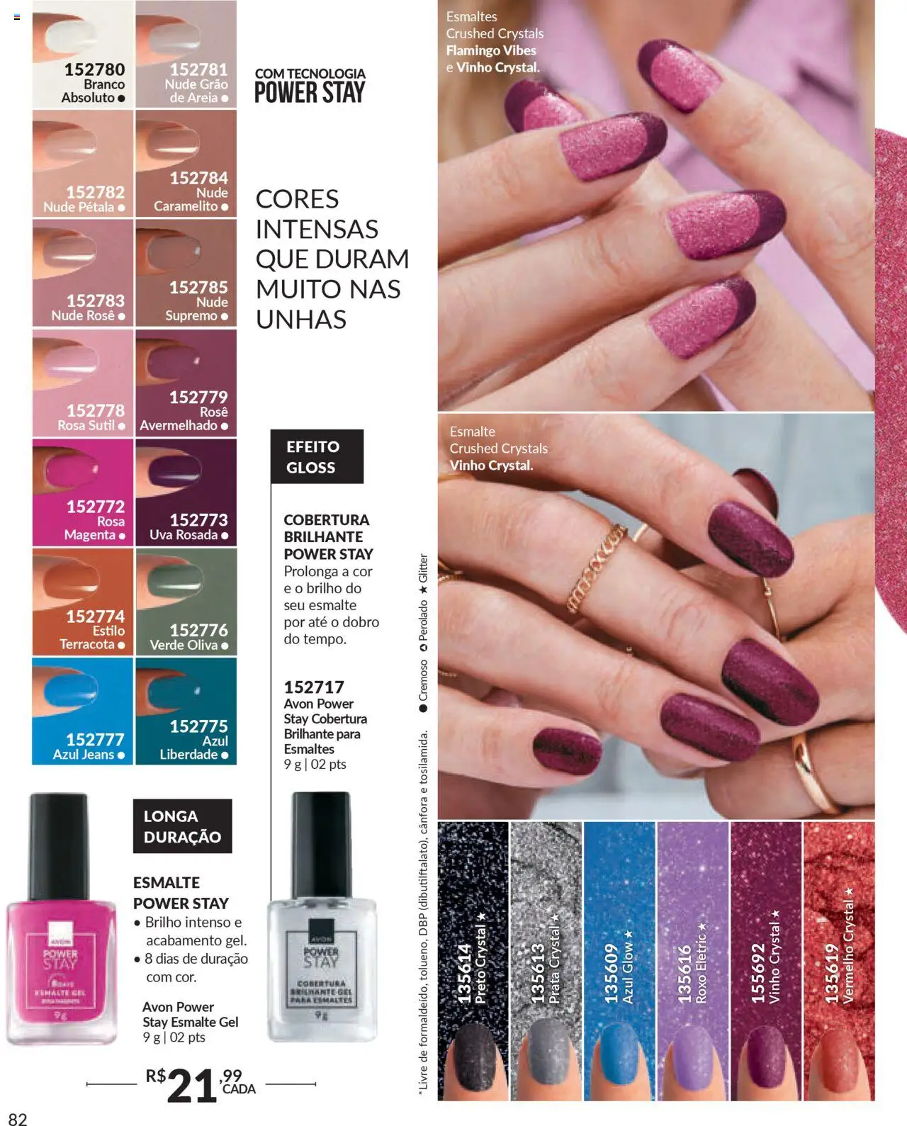 Avon Folheto - válido de 07.10.2025 | Página: 82 | Produtos: Areia, Vinho, Jeans