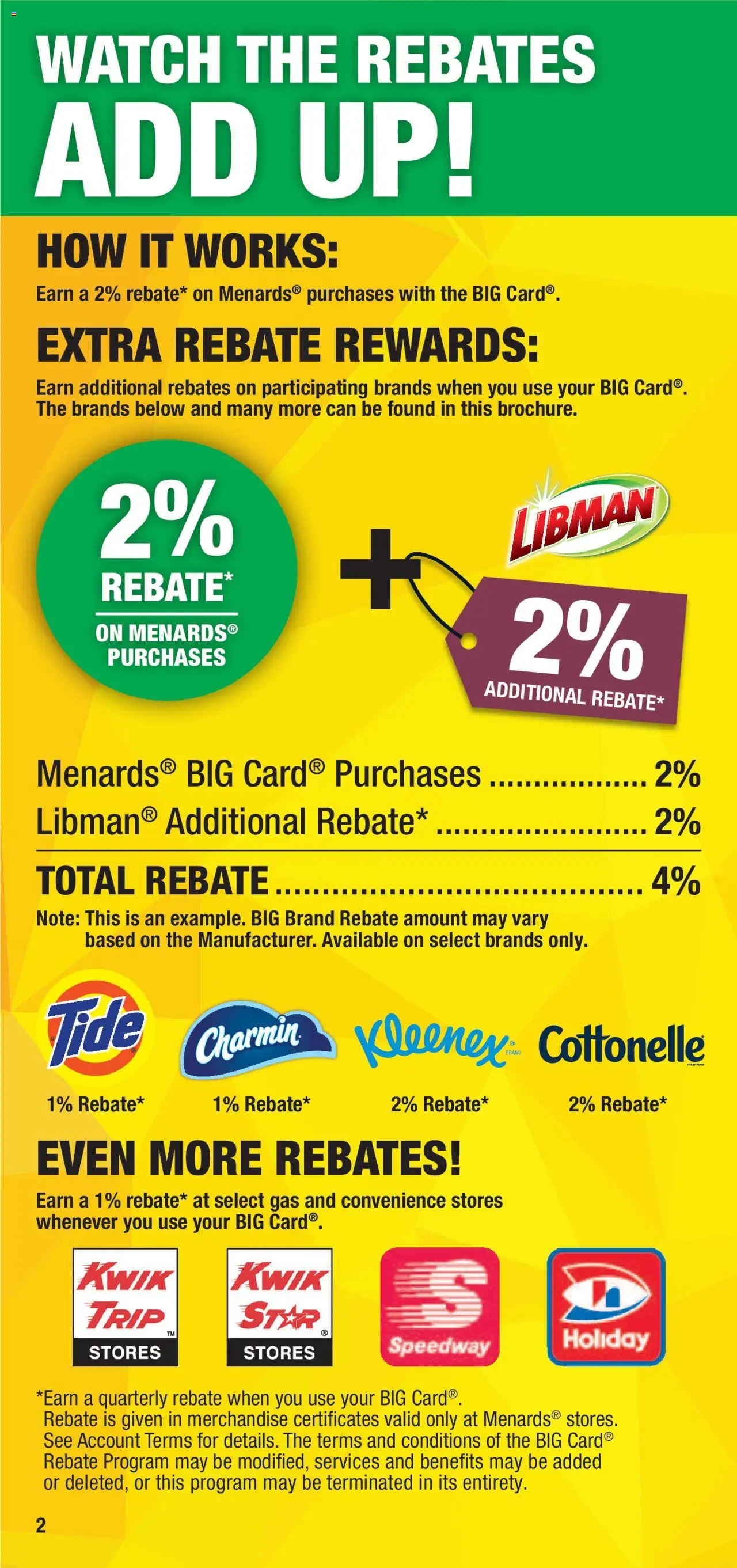 Menards - Contractor Catalog - valid from 01.01.2025 | Page: 2 | Products: Watch