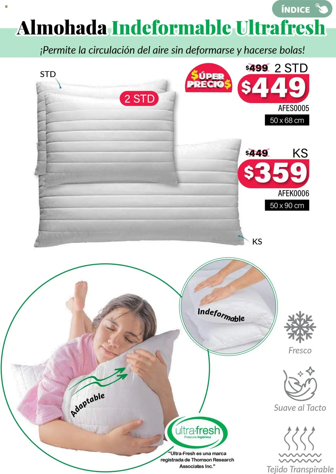Nuevas ofertas de Colchas Concord válidas en toda la República Mexicana desde el 01.08.2025. ¡Encuentra las mejores ofertas en Colchas Concord - Catálogo! | Página: 519 | Productos: Almohada