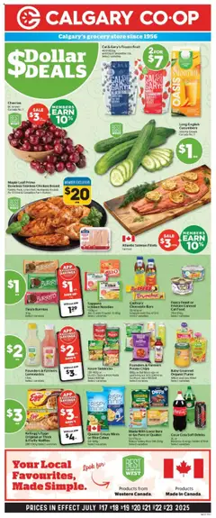 Preview of Calgary Co-op weekly flyer / circulaire from shop Calgary Co-op valid from 17.07.2025
