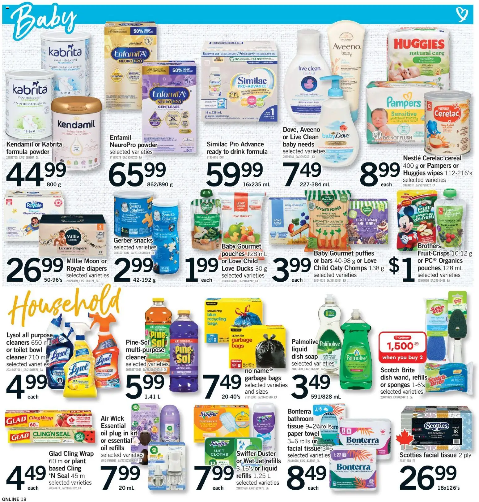 Fortinos flyer valid from 05.03.2026 | Page: 19 | Products: Carrot, Powder, Soap, Oil