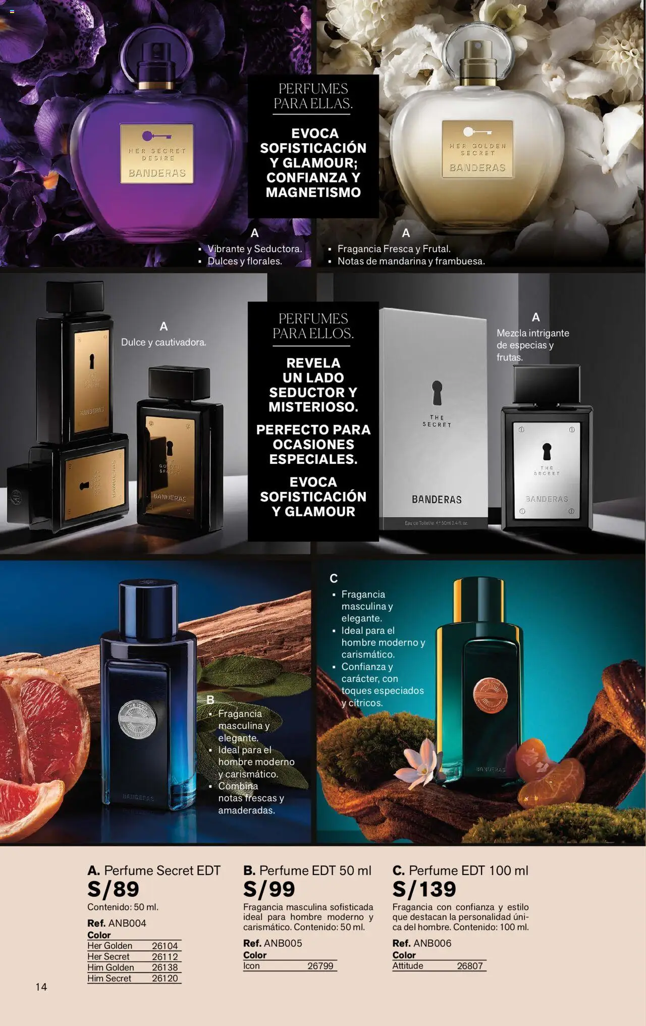 Catálogo Leonisa válido desde 24.06.2025 | Página: 14 | Productos: Perfume, Fragancia, EAU de Toilette