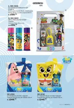 Vista previa de Andrea catálogo Combos Primavera, nuevo folleto de la tienda, válido en México a partir del 08.03.2026 | Página: 77 | Productos: Crema, Loción, Chicle, Eau de toilette