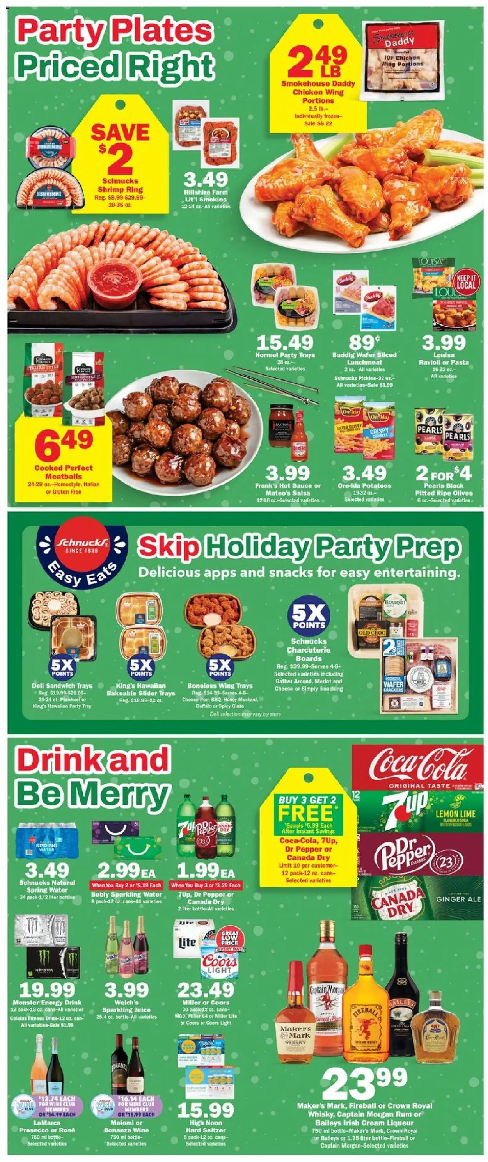 Schnucks Weekly Print Ad - MO - valid from 17.12.2025 | Page: 3 | Products: Ginger, Wine, Pepper, Lemon