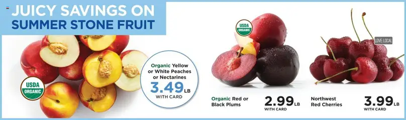 QFC Weekly Ad - valid from 30.07.2025 | Page: 9 | Products: Cherries, Peaches