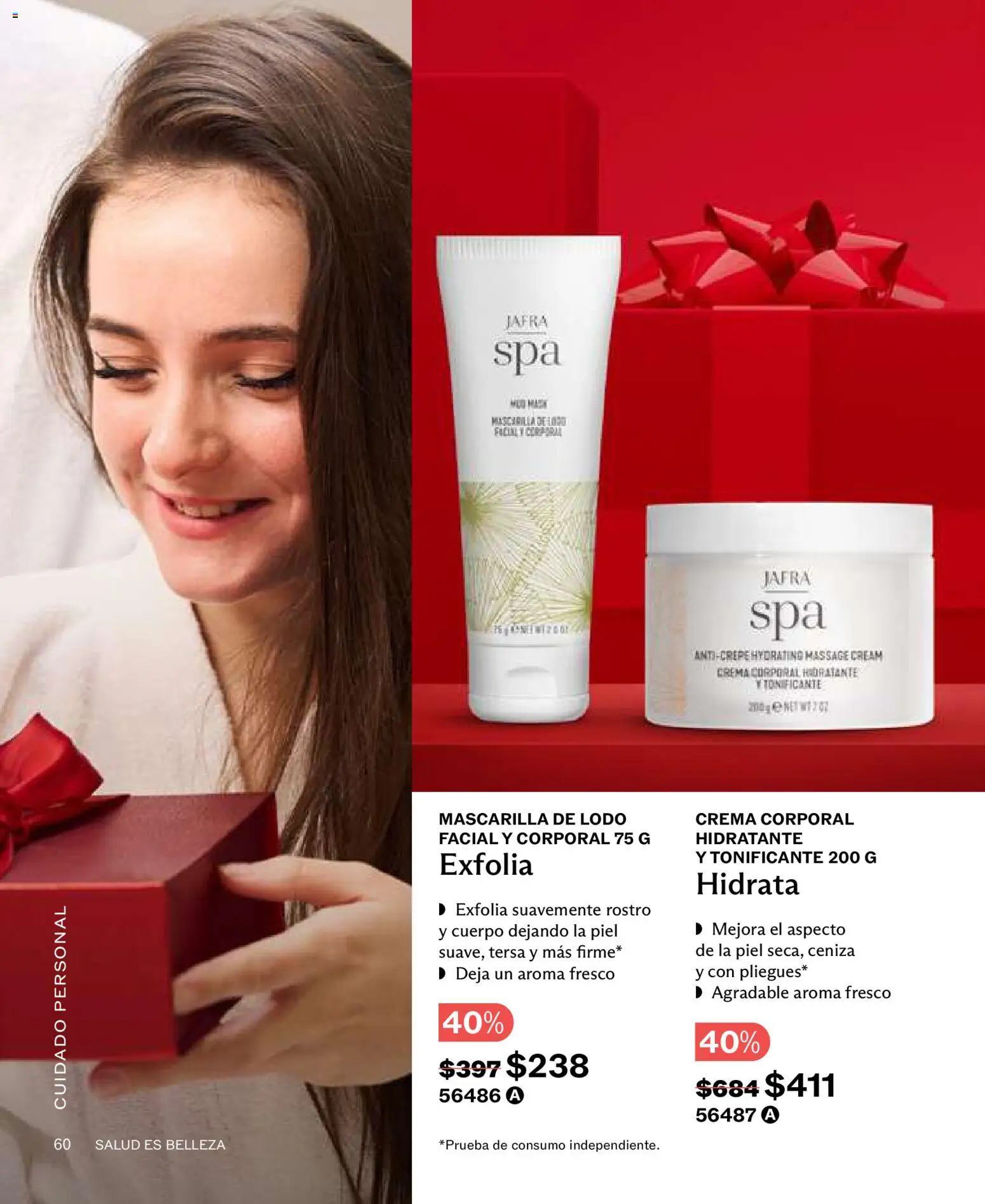 Nuevas ofertas de JAFRA válidas en toda la República Mexicana desde el 01.12.2025. ¡Encuentra las mejores ofertas en JAFRA catálogo! | Página: 60