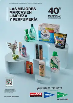 Vista previa de El Corte Inglés catálogo Las Mejores Marcas en limpieza y Perfumería, nuevo folleto de la tienda, válido en México a partir del 07.01.2026