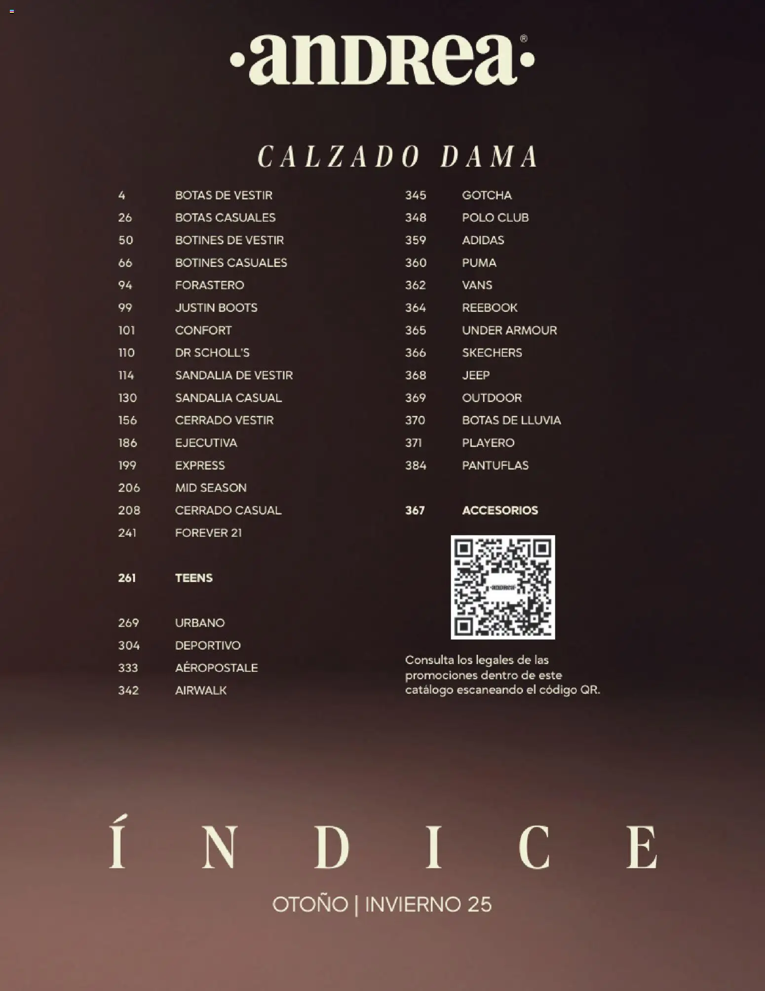 Nuevas ofertas de Andrea válidas en toda la República Mexicana desde el 24.08.2025. ¡Encuentra las mejores ofertas en Andrea - Catálogo Calzado Dama! | Página: 3 | Productos: Botas, Pantuflas, Botines