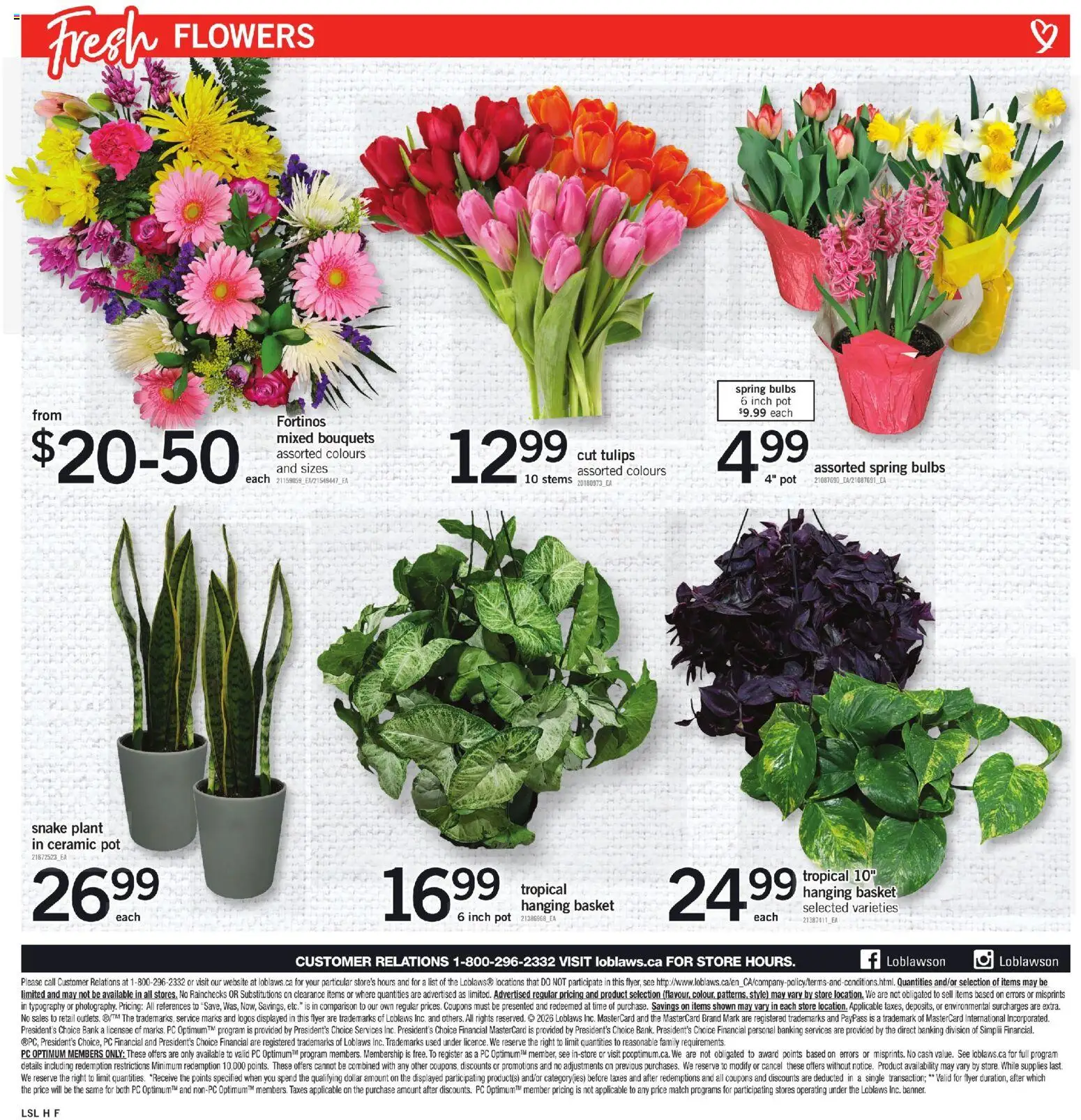 Loblaws flyer valid from 08.01.2026 | Page: 7 | Products: PC, Basket