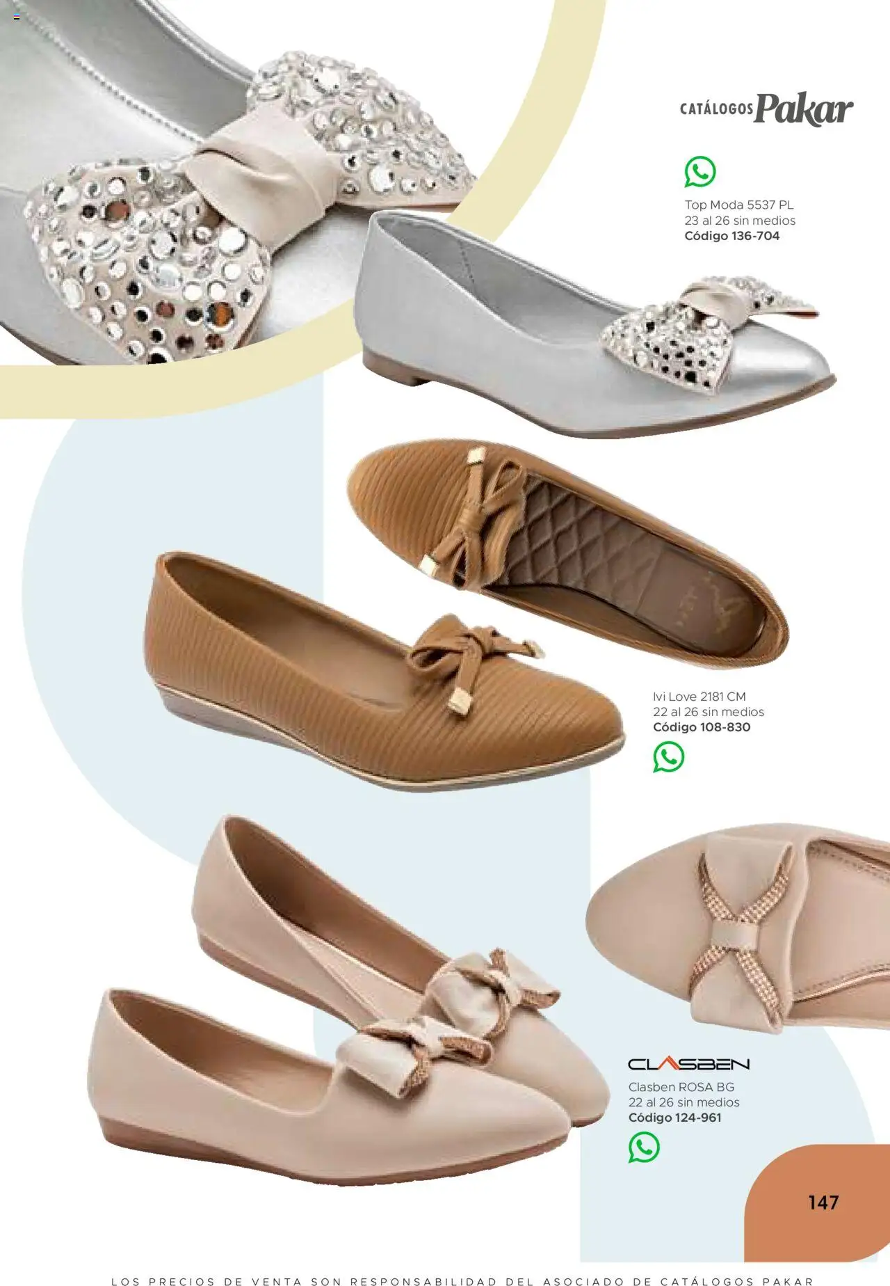 Nuevas ofertas de SC Pakar válidas en toda la República Mexicana desde el 24.07.2025. ¡Encuentra las mejores ofertas en SC Pakar Catálogo Mujer otoño / invierno! | Página: 147 | Productos: Top